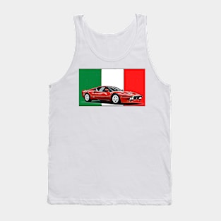 288 GTO Italian Print Tank Top